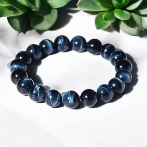 Blue Tiger Eye Bracelet